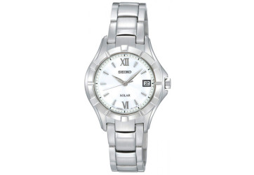 Seiko Uhrenarmband SUT293P1 / V137 0CH0 Metall Silber